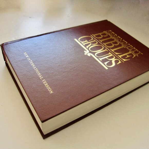 Serendipity Bible for Groups NIV 1970s-80s Version w Footnotes 2nd Edition HC - Picture 2 of 7